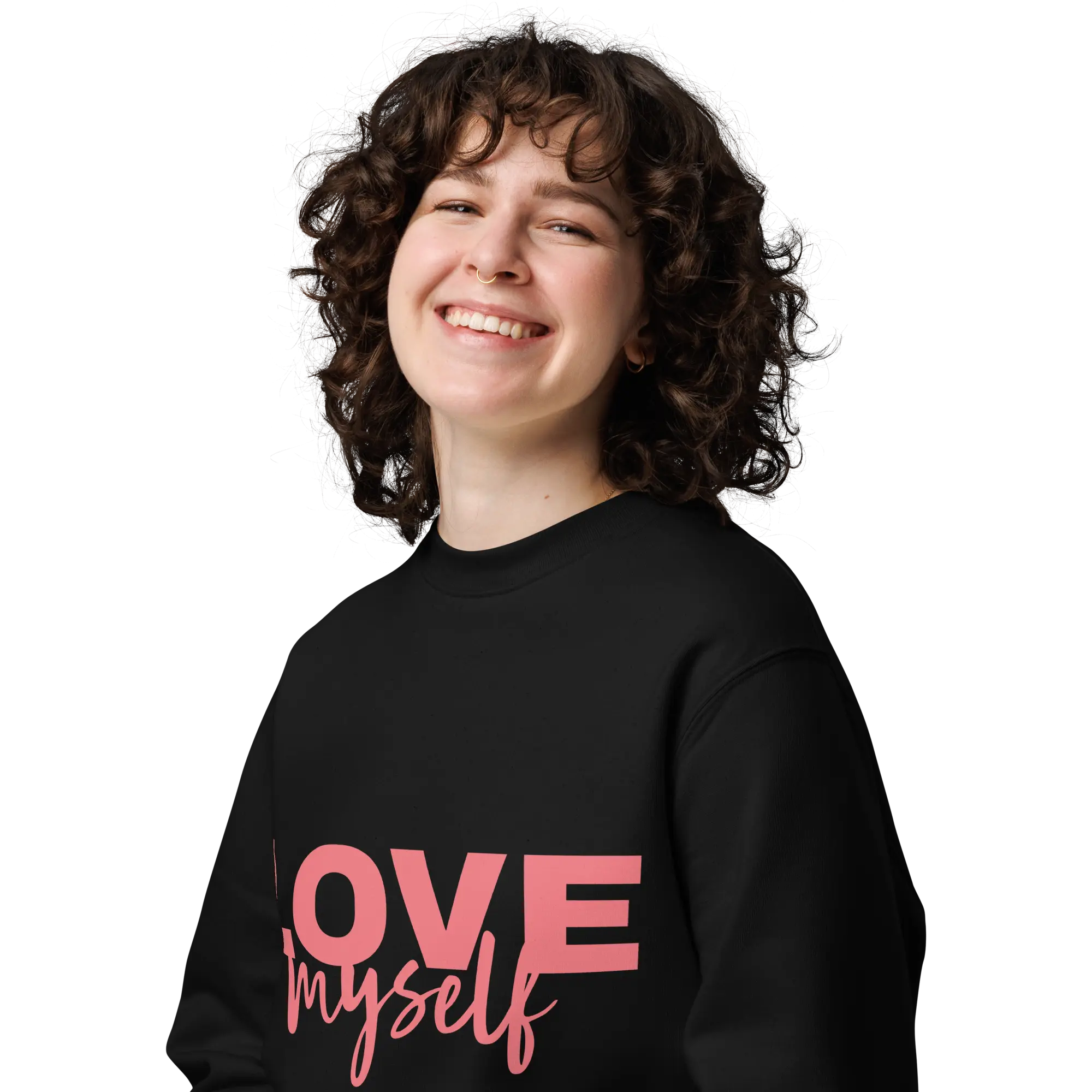 LOVE Myself Unisex eco sweatshirt