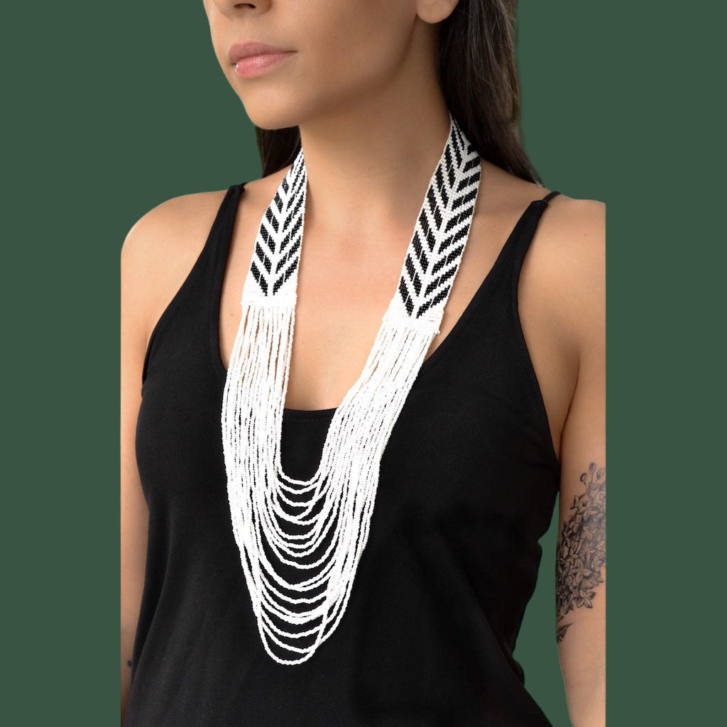 Warrior Chevron Necklace