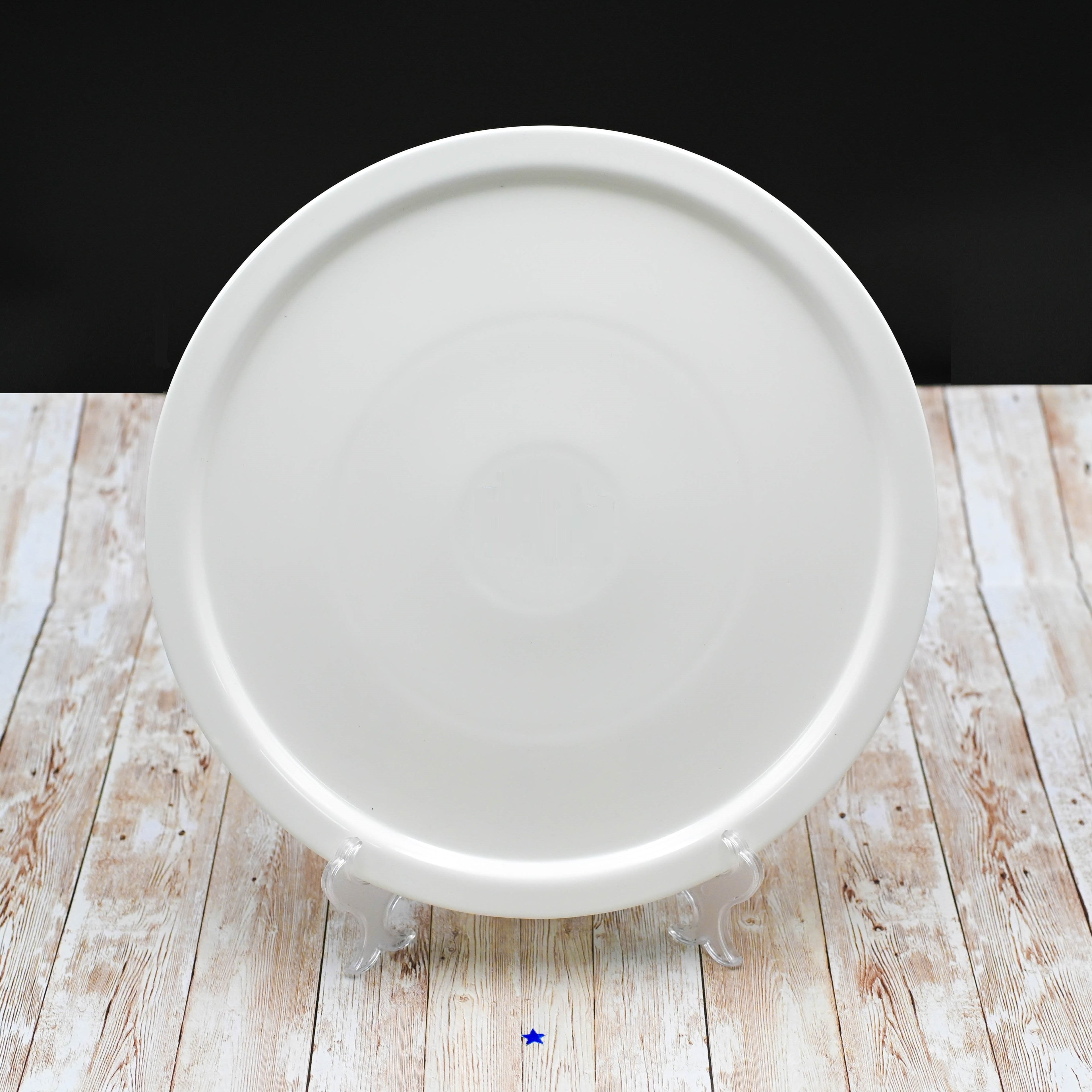 White Personal Pizza Plate 14" inch | 35.5 Cm-1