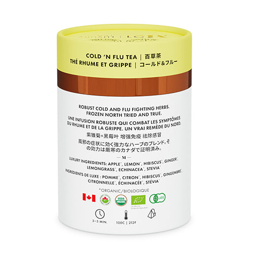 Echinacea Apple Lemon Tea | Organic | 12ct Canister