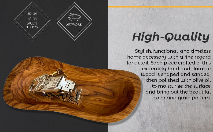 Mediterranean Olive Wood Multi-Purpose Bowl
