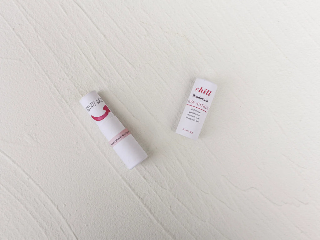 Natural Deodorant Stick - Rose & Citrus-4