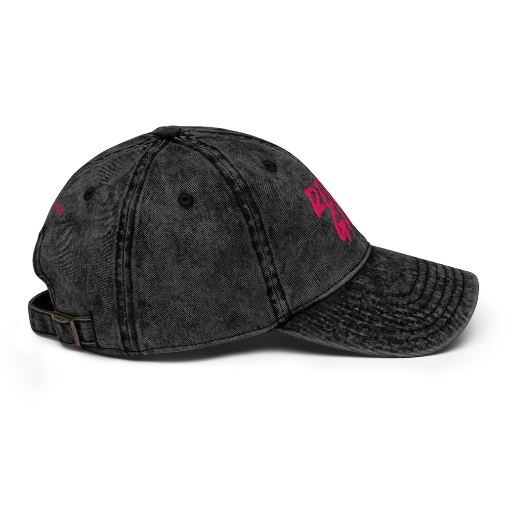 Vintage Cap REBEL GIRL Vintage Cotton Twill Cap