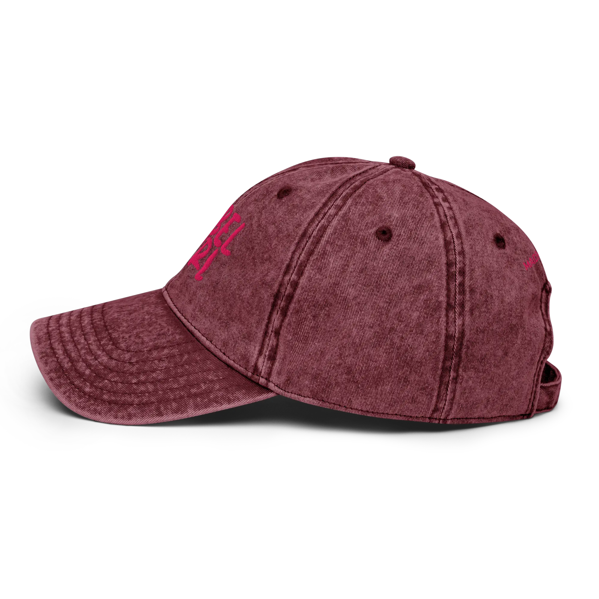 Vintage Cap REBEL GIRL Vintage Cotton Twill Cap